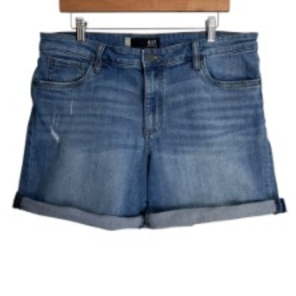 Kut from the Kloth Roll Cuff Denim Short 14
